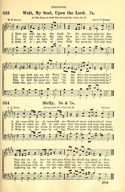 The Brethren Hymnal: A Collection of Psalms, Hymns and Spiritual Songs suited for Song Service in Christian Worship, for Church Service, Social Meetings and Sunday Schools page 211