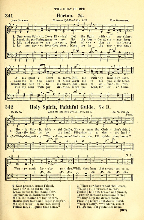 The Brethren Hymnal: A Collection of Psalms, Hymns and Spiritual Songs suited for Song Service in Christian Worship, for Church Service, Social Meetings and Sunday Schools page 215