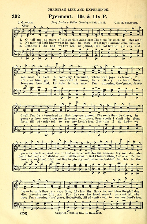 The Brethren Hymnal: A Collection of Psalms, Hymns and Spiritual Songs suited for Song Service in Christian Worship, for Church Service, Social Meetings and Sunday Schools page 248