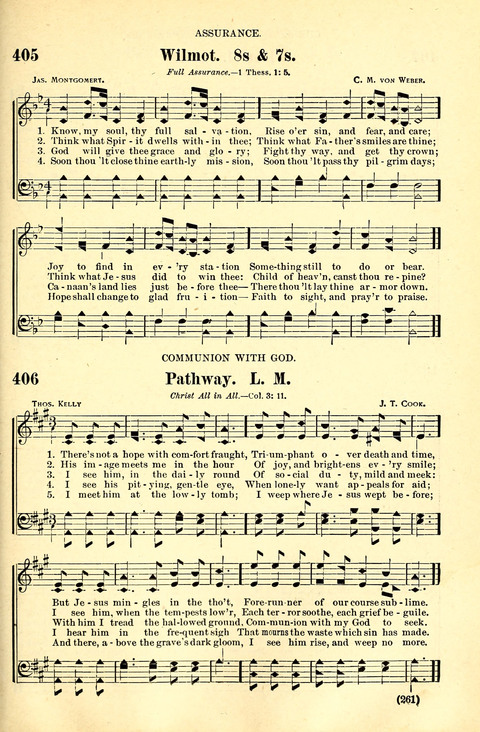 The Brethren Hymnal: A Collection of Psalms, Hymns and Spiritual Songs suited for Song Service in Christian Worship, for Church Service, Social Meetings and Sunday Schools page 259