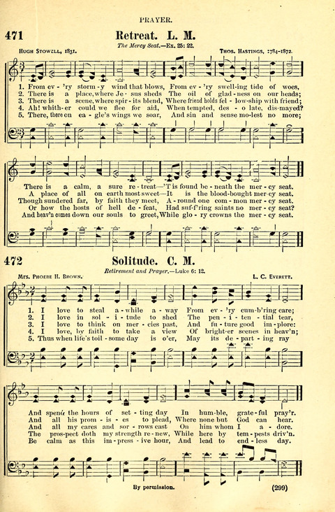 The Brethren Hymnal: A Collection of Psalms, Hymns and Spiritual Songs suited for Song Service in Christian Worship, for Church Service, Social Meetings and Sunday Schools page 297