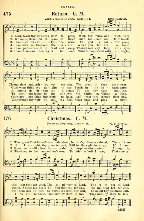 The Brethren Hymnal: A Collection of Psalms, Hymns and Spiritual Songs suited for Song Service in Christian Worship, for Church Service, Social Meetings and Sunday Schools page 299