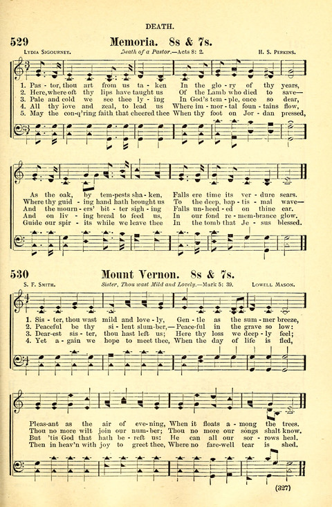 The Brethren Hymnal: A Collection of Psalms, Hymns and Spiritual Songs suited for Song Service in Christian Worship, for Church Service, Social Meetings and Sunday Schools page 325