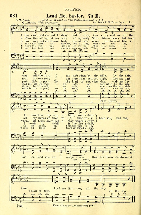 The Brethren Hymnal: A Collection of Psalms, Hymns and Spiritual Songs suited for Song Service in Christian Worship, for Church Service, Social Meetings and Sunday Schools page 424