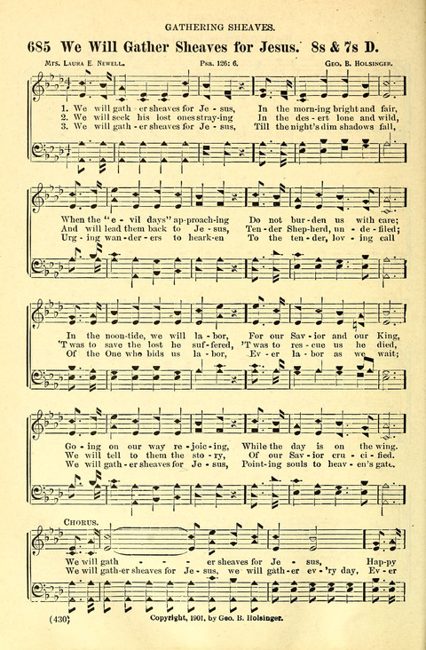 The Brethren Hymnal: A Collection of Psalms, Hymns and Spiritual Songs suited for Song Service in Christian Worship, for Church Service, Social Meetings and Sunday Schools page 428