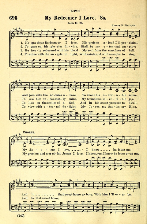The Brethren Hymnal: A Collection of Psalms, Hymns and Spiritual Songs suited for Song Service in Christian Worship, for Church Service, Social Meetings and Sunday Schools page 438