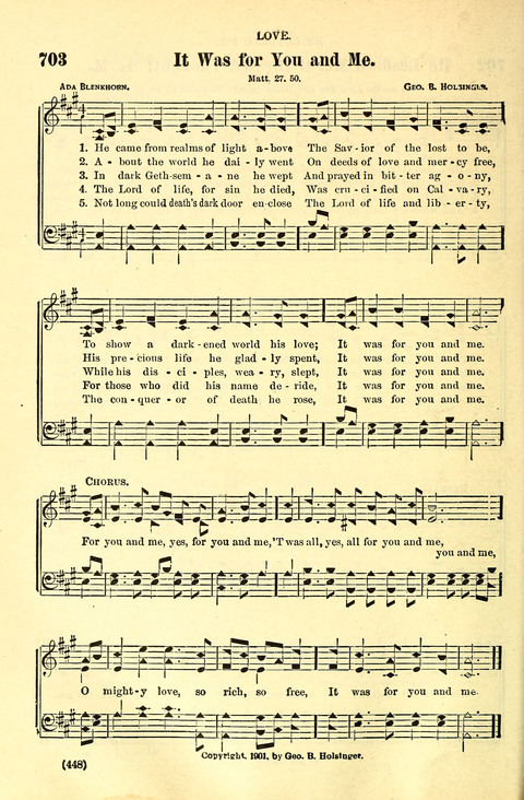 The Brethren Hymnal: A Collection of Psalms, Hymns and Spiritual Songs suited for Song Service in Christian Worship, for Church Service, Social Meetings and Sunday Schools page 446