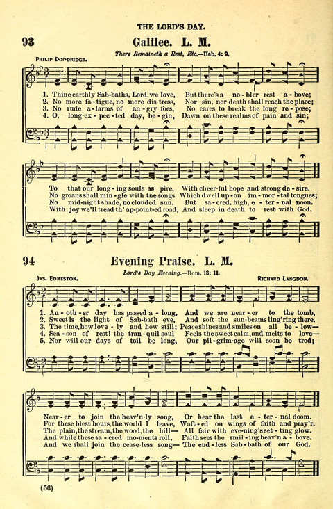 The Brethren Hymnal: A Collection of Psalms, Hymns and Spiritual Songs suited for Song Service in Christian Worship, for Church Service, Social Meetings and Sunday Schools page 52
