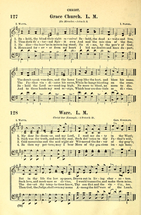 The Brethren Hymnal: A Collection of Psalms, Hymns and Spiritual Songs suited for Song Service in Christian Worship, for Church Service, Social Meetings and Sunday Schools page 74