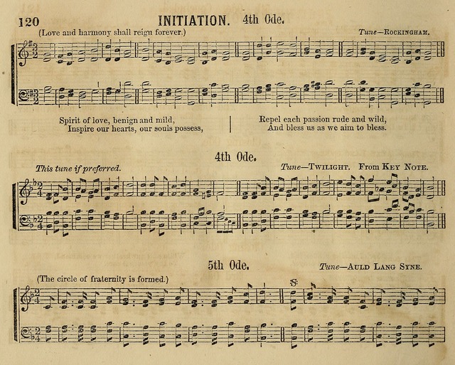Temperance Chimes: comprising a great variety of new music, glees, songs, and hymns, designed for the use of temperance meeting and organizations, glee clubs, bands of hope, and the home circle page 120
