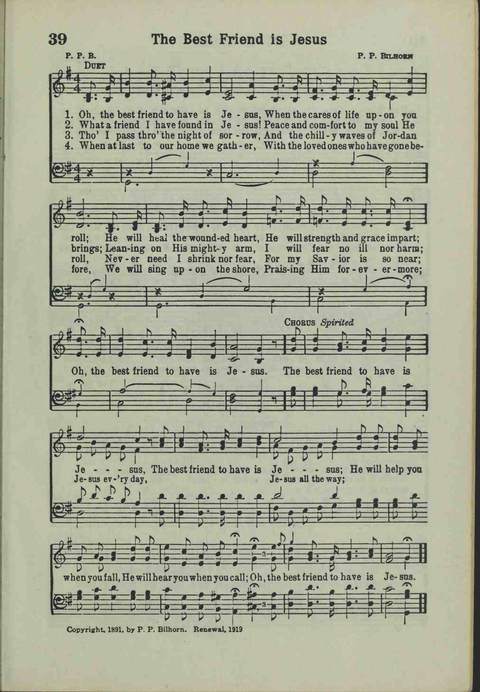 The Best Friend Is Jesus Hymnary Org
