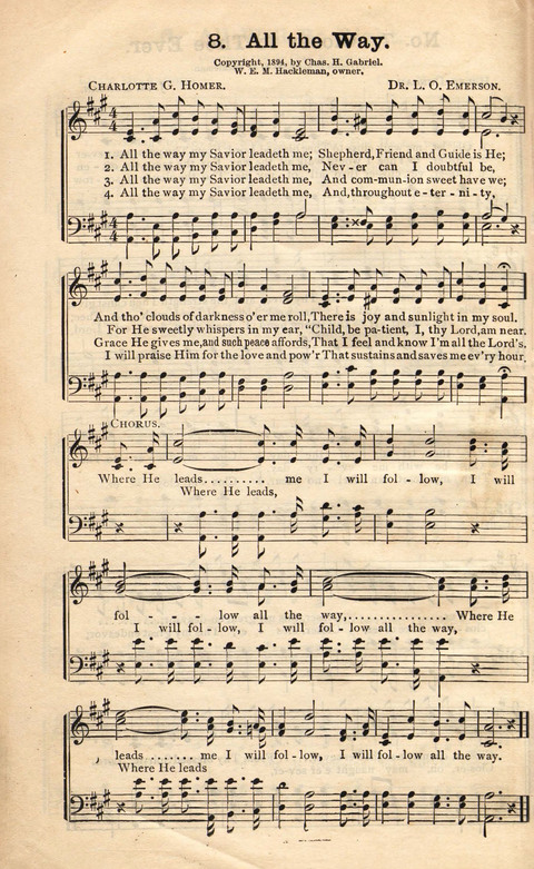 Twentieth (20th) Century Songs Part One page 8
