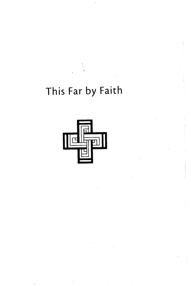 This Far By Faith: an African American resource for worship page 1