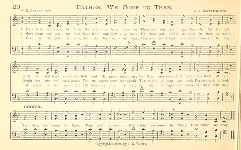 Temperance and Gospel Songs: for the use of Temperance Clubs and Gospel Temperance Meetings page 20