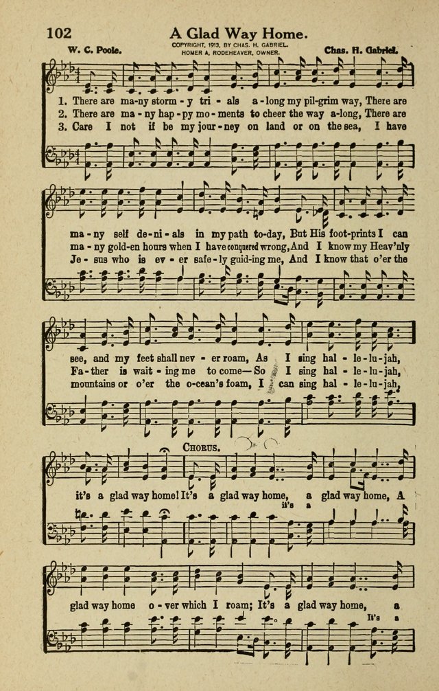 The Tabernacle Hymns page 102