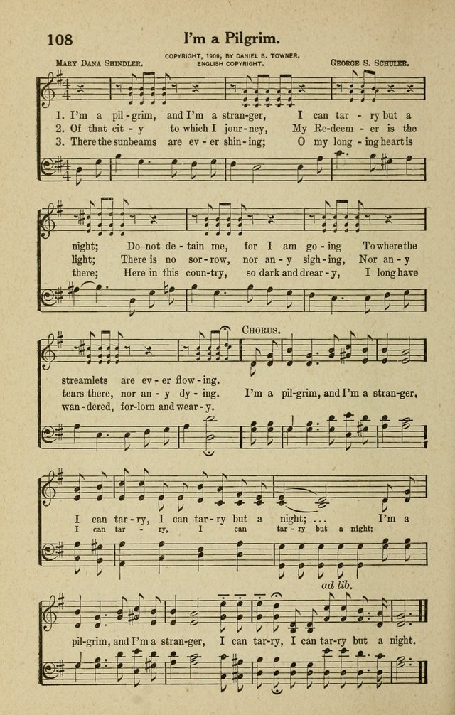 The Tabernacle Hymns page 108