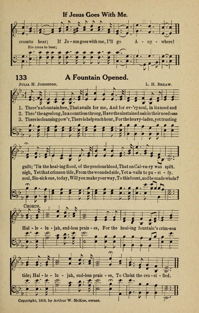 The Tabernacle Hymns page 133