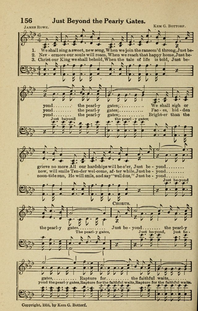 The Tabernacle Hymns page 156