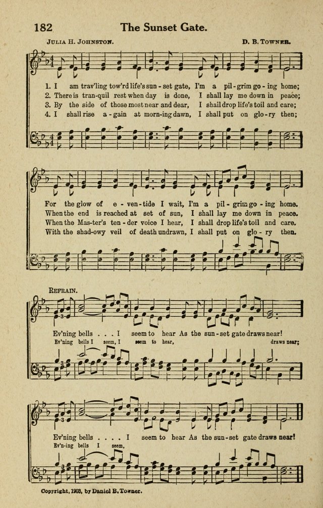 The Tabernacle Hymns page 182