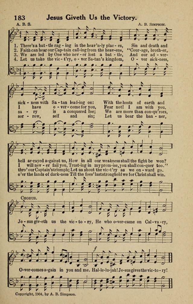 The Tabernacle Hymns page 183
