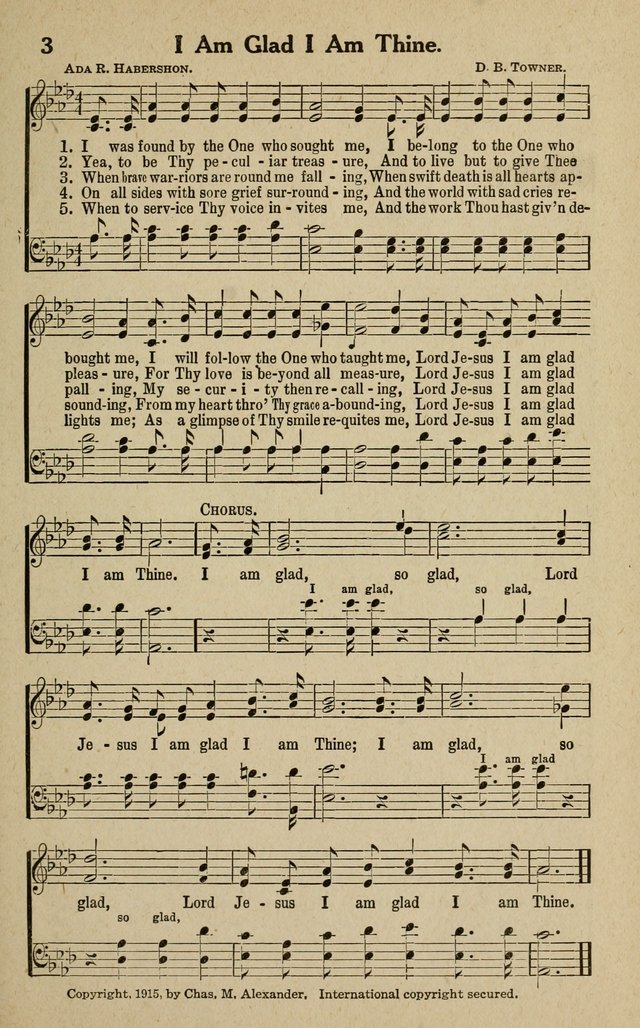 The Tabernacle Hymns page 3
