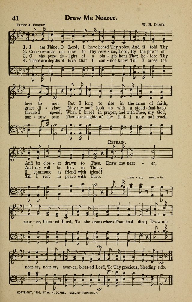 The Tabernacle Hymns page 41