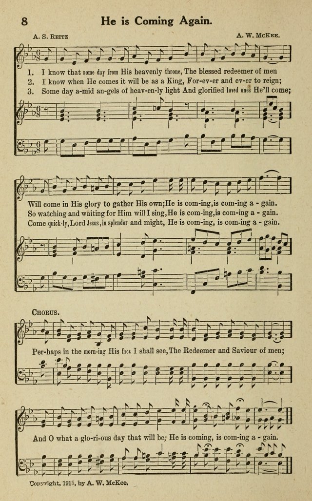 The Tabernacle Hymns page 8