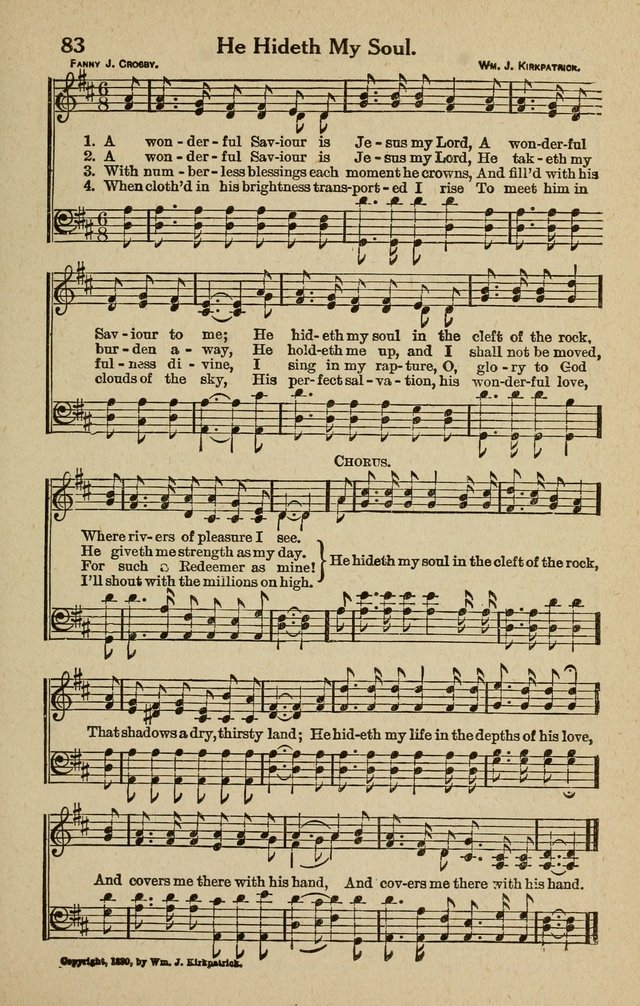 The Tabernacle Hymns page 83