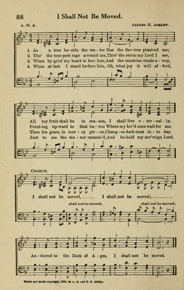 The Tabernacle Hymns page 88