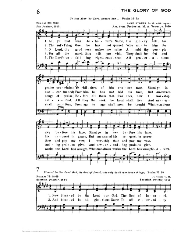 Trinity Hymnal page 6