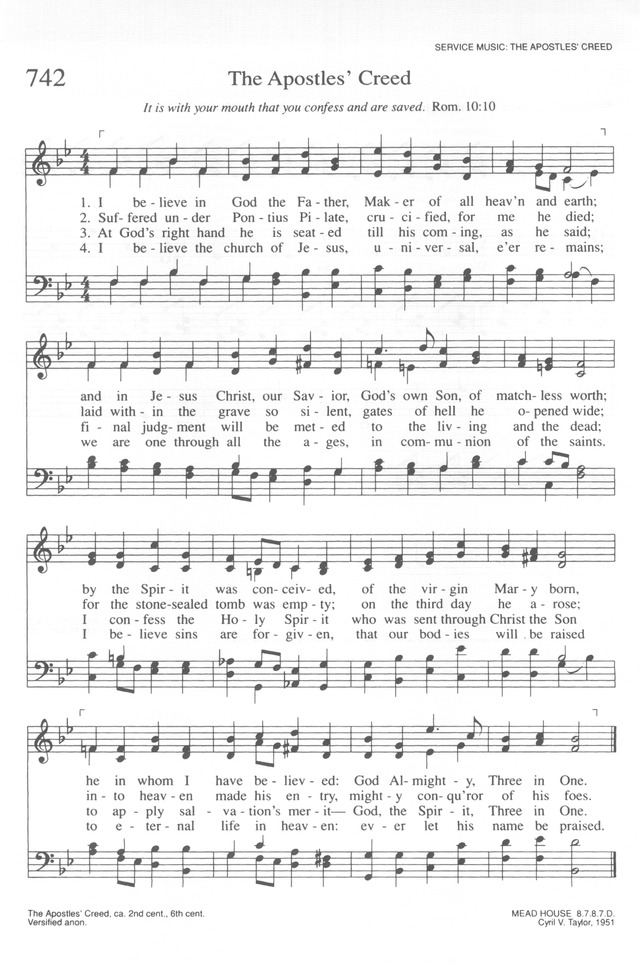 Trinity Hymnal (Rev. ed.) page 766