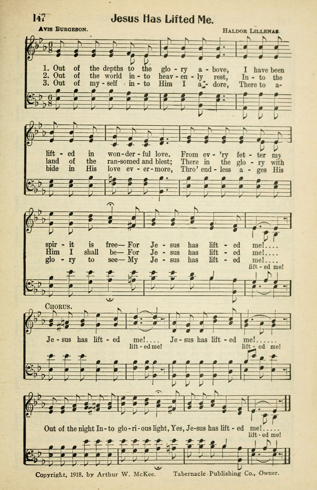 Tabernacle Hymns: No. 2 page 147