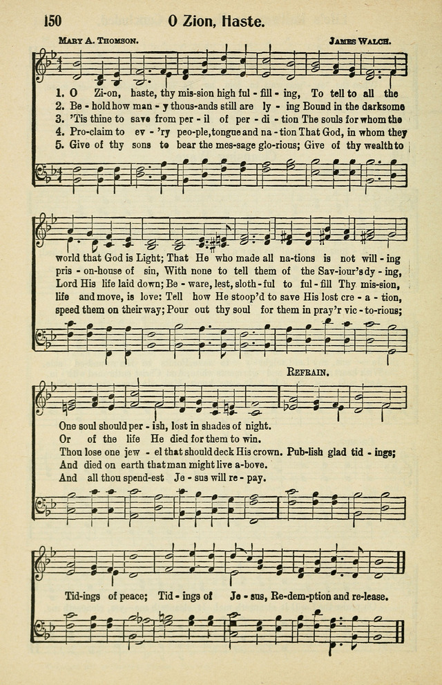 Tabernacle Hymns: No. 2 page 150