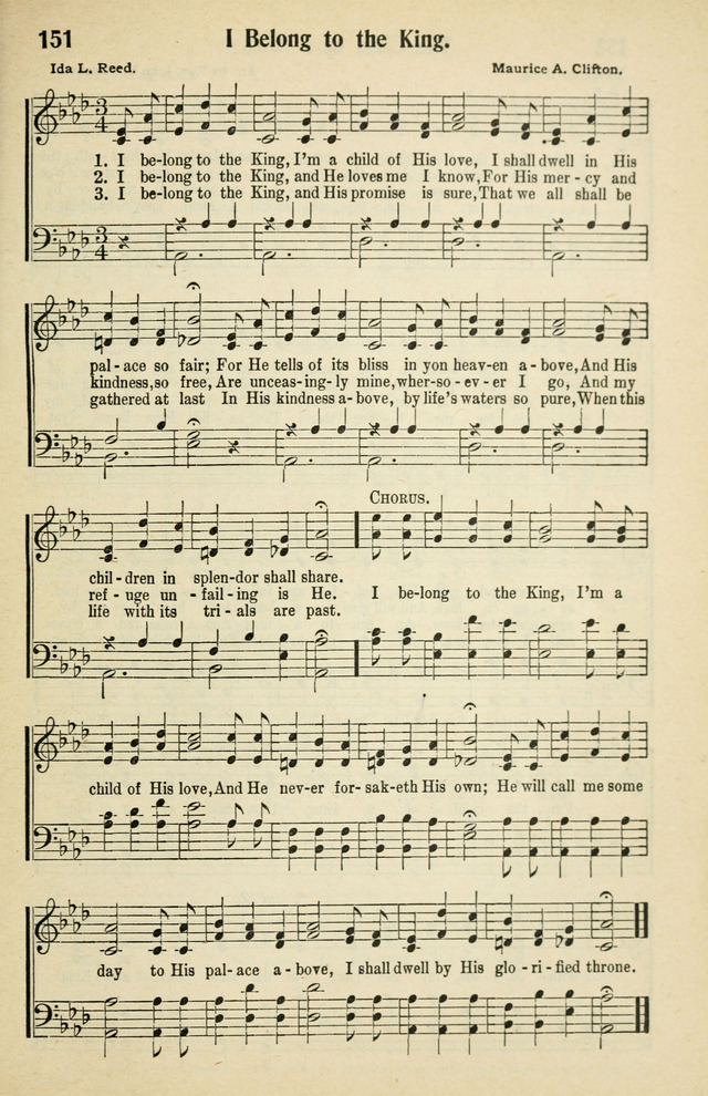 Tabernacle Hymns: No. 2 page 151