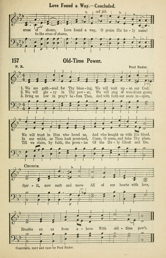 Tabernacle Hymns: No. 2 page 157