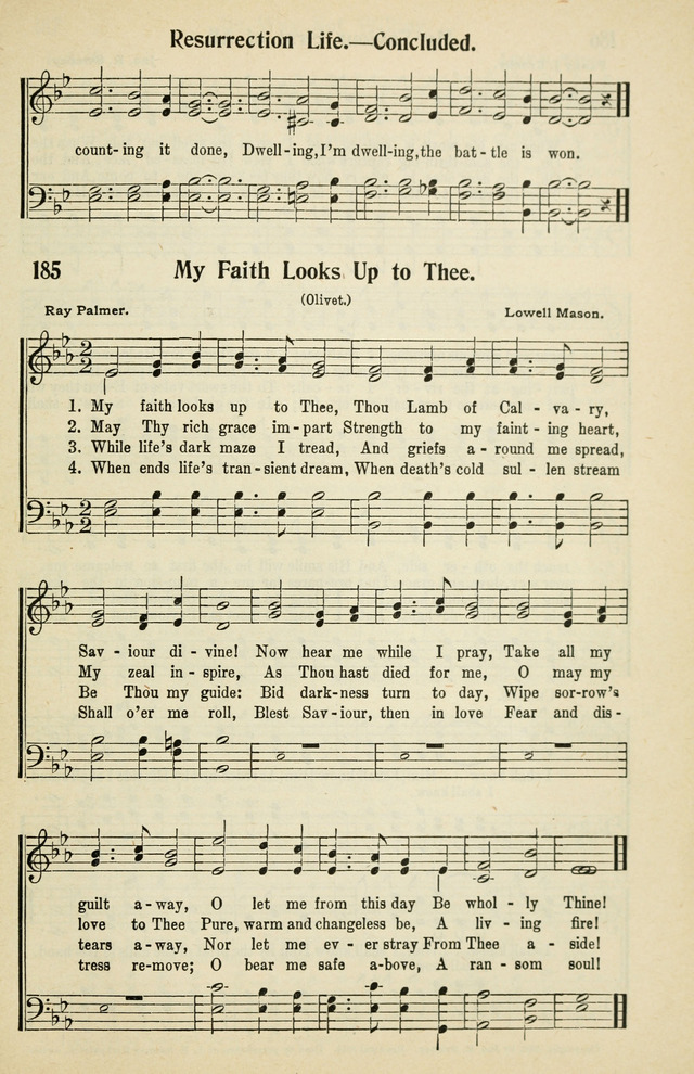 Tabernacle Hymns: No. 2 page 185
