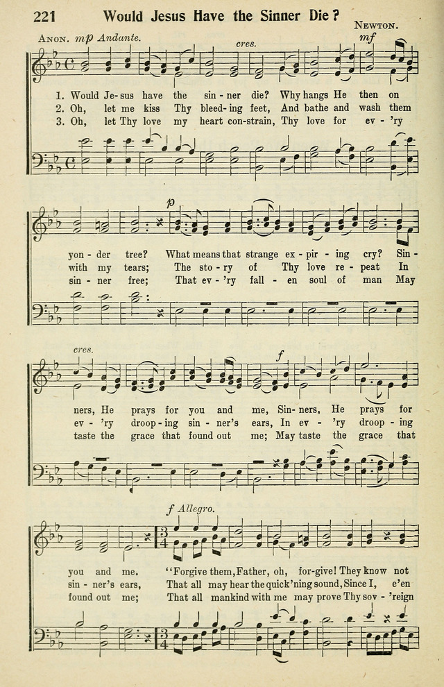 Tabernacle Hymns: No. 2 page 226