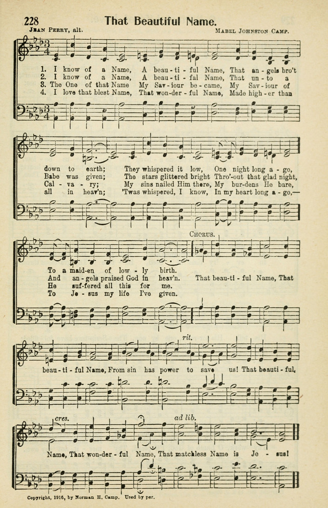 Tabernacle Hymns: No. 2 page 233