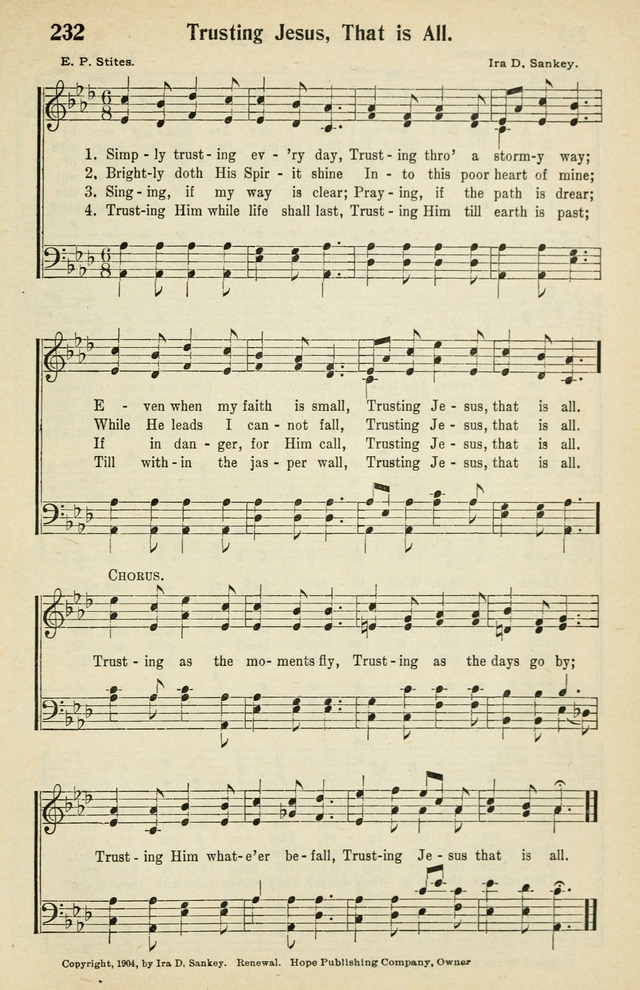 Tabernacle Hymns: No. 2 page 237