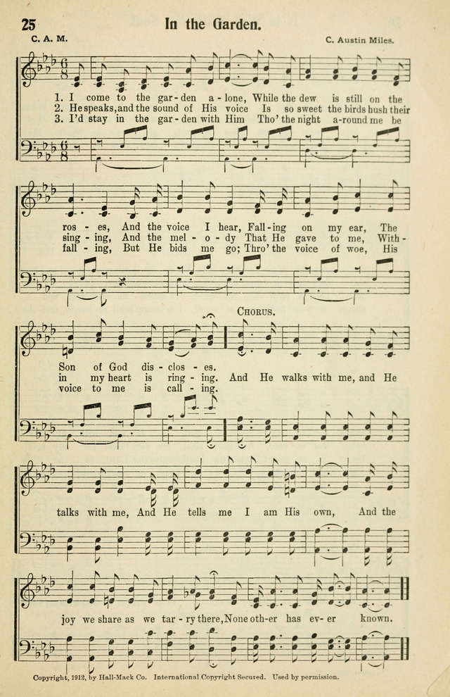 Tabernacle Hymns: No. 2 page 25