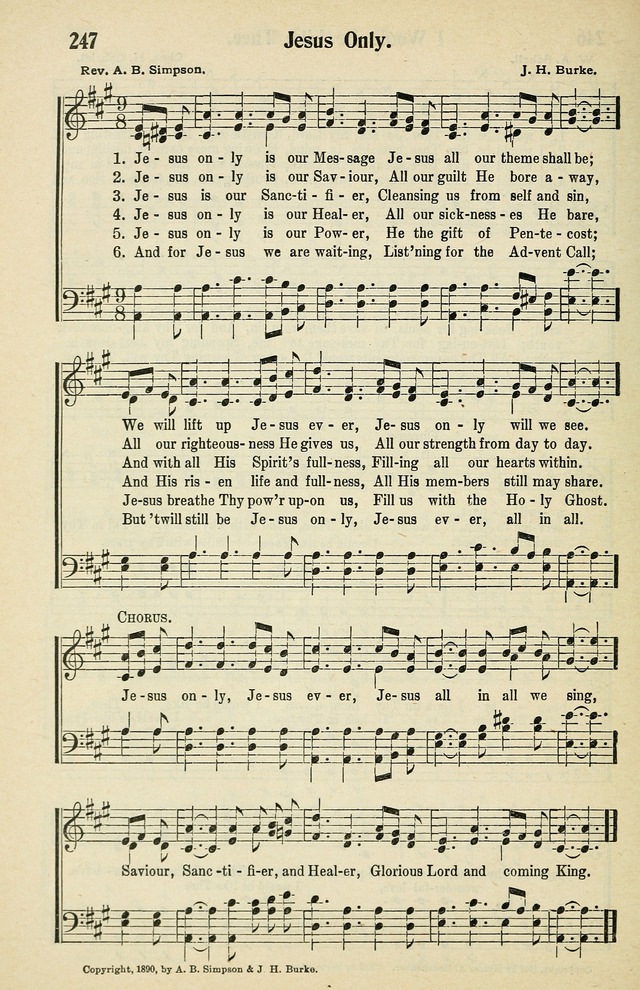 jesus-only-is-our-message-hymnary