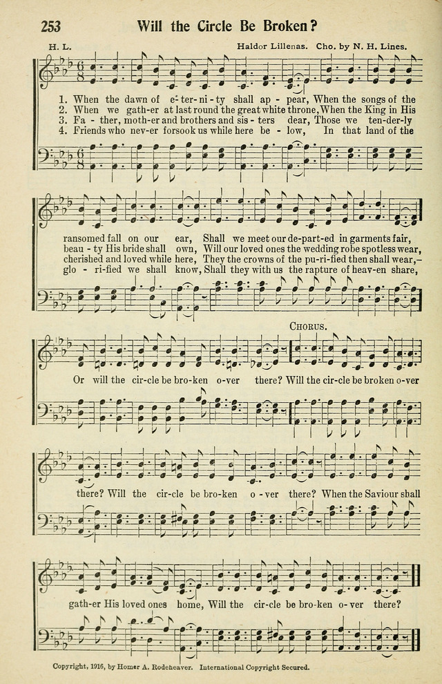 Tabernacle Hymns: No. 2 page 258