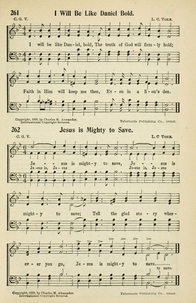 Tabernacle Hymns: No. 2 page 263
