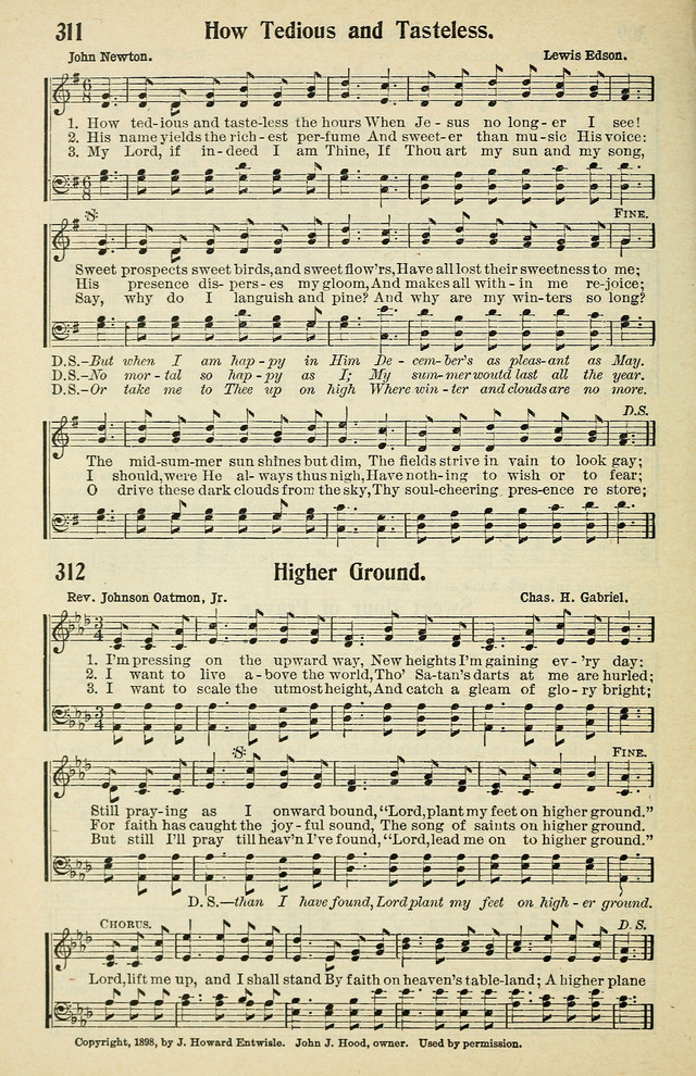 Tabernacle Hymns: No. 2 page 292