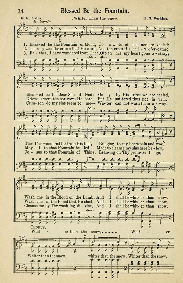 Tabernacle Hymns: No. 2 page 34