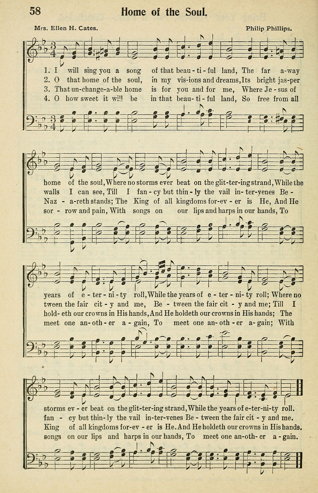 Tabernacle Hymns: No. 2 page 58 | Hymnary.org