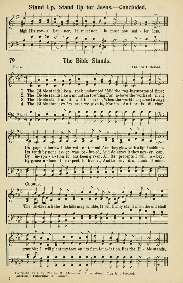 Tabernacle Hymns: No. 2 page 79