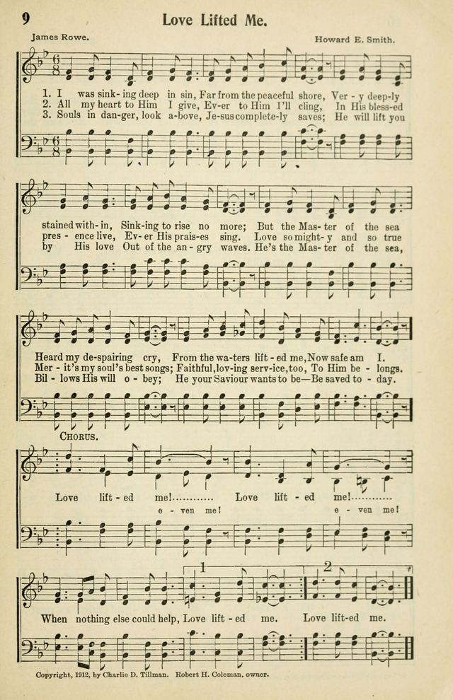 Tabernacle Hymns: No. 2 page 9