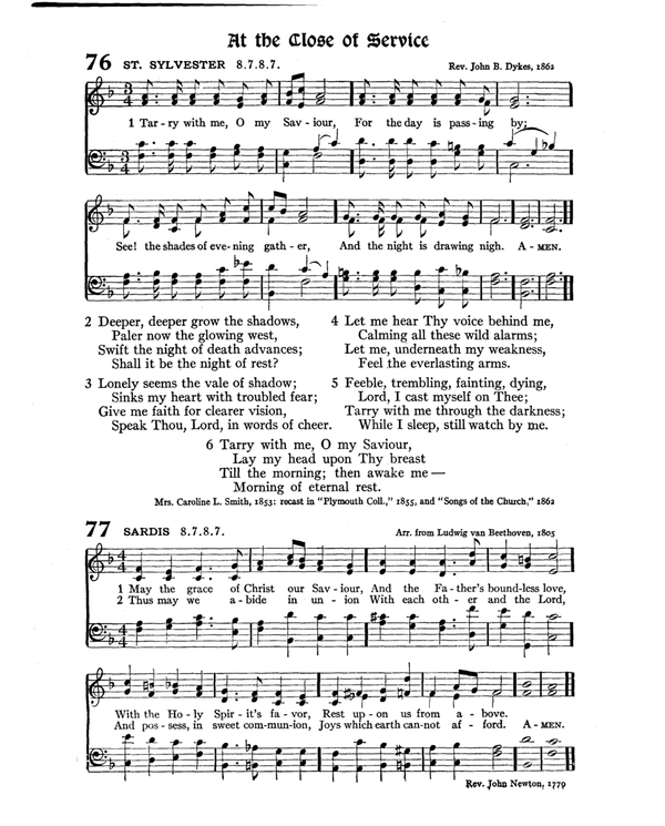 The Hymnal : published in 1895 and revised in 1911 by authority of the General Assembly of the Presbyterian Church in the United States of America : with the supplement of 1917 page 117
