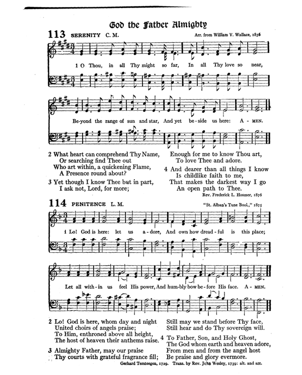 The Hymnal : published in 1895 and revised in 1911 by authority of the General Assembly of the Presbyterian Church in the United States of America : with the supplement of 1917 page 161